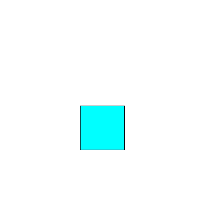 I tried making the square move, but ended up with a slowly expanding area.