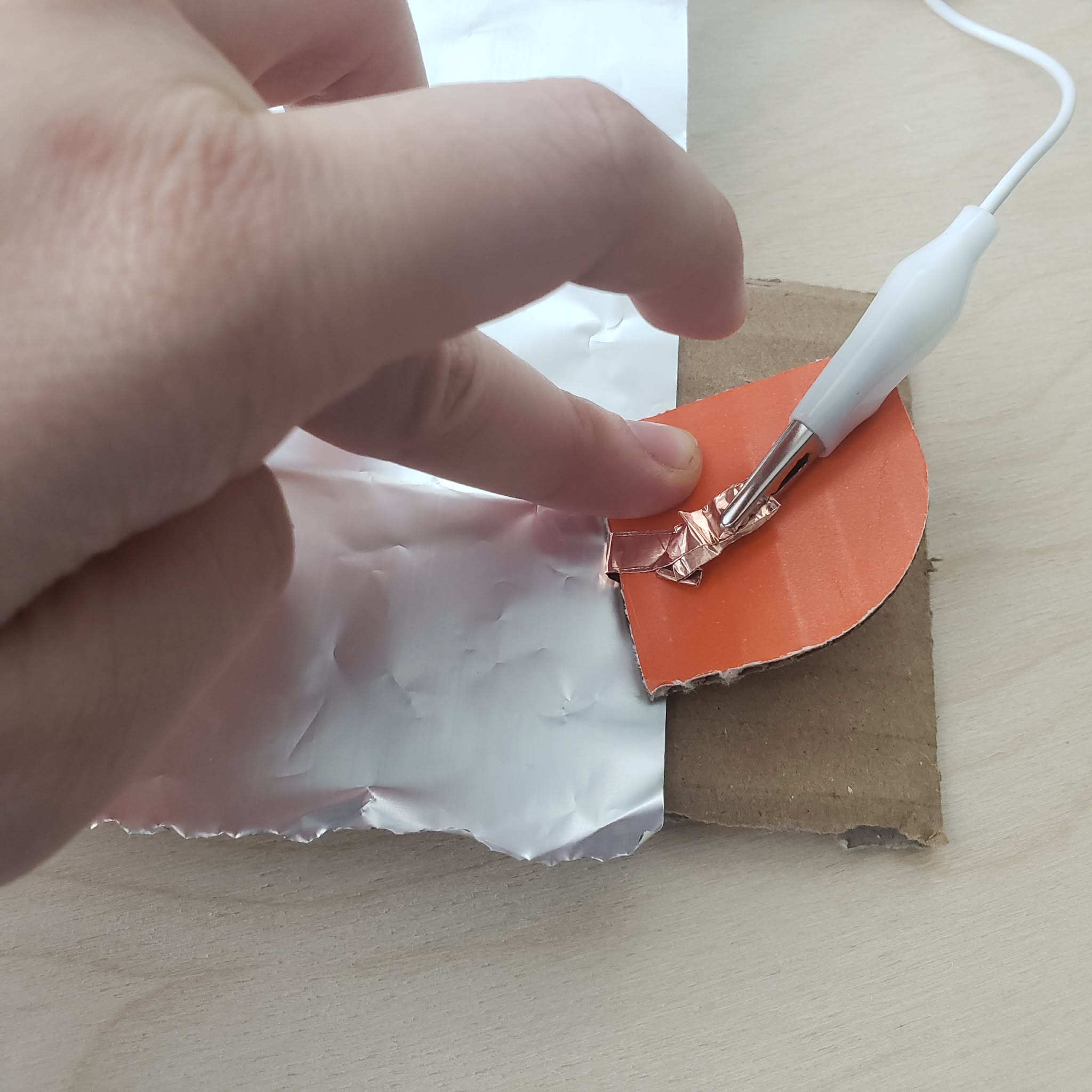 The interaction was connected when the button is pressed.