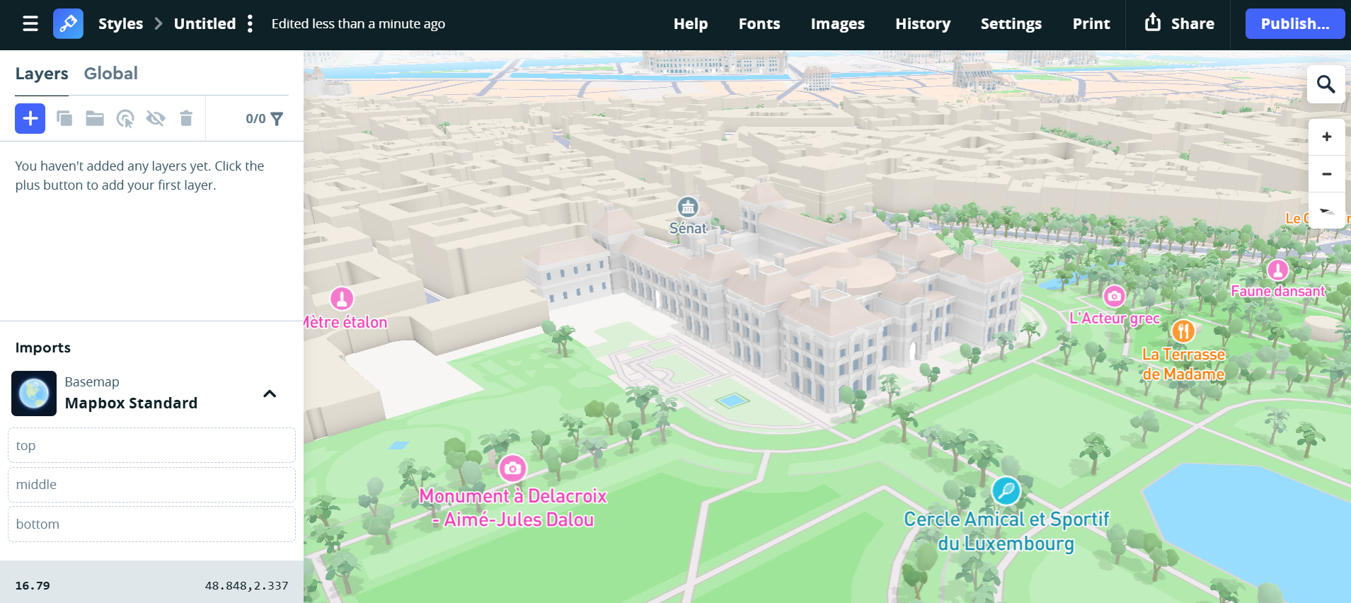 3D model buildings in mapbox.