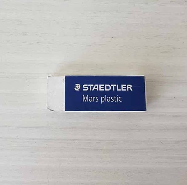 Eraser from bird's eye view